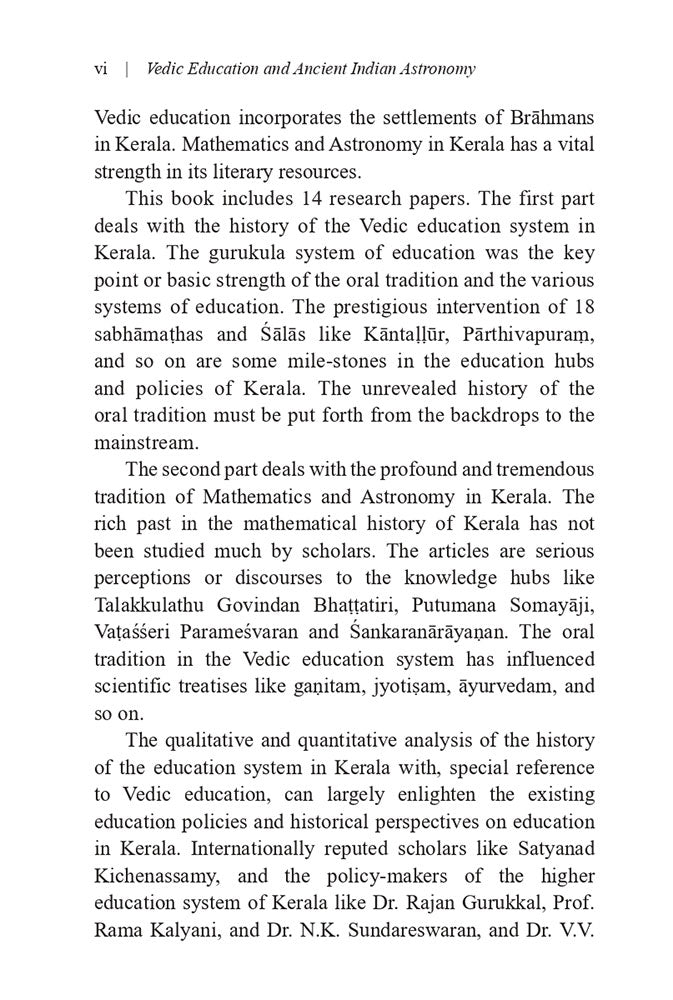 Vedic Education and Ancient Indian Astronomy