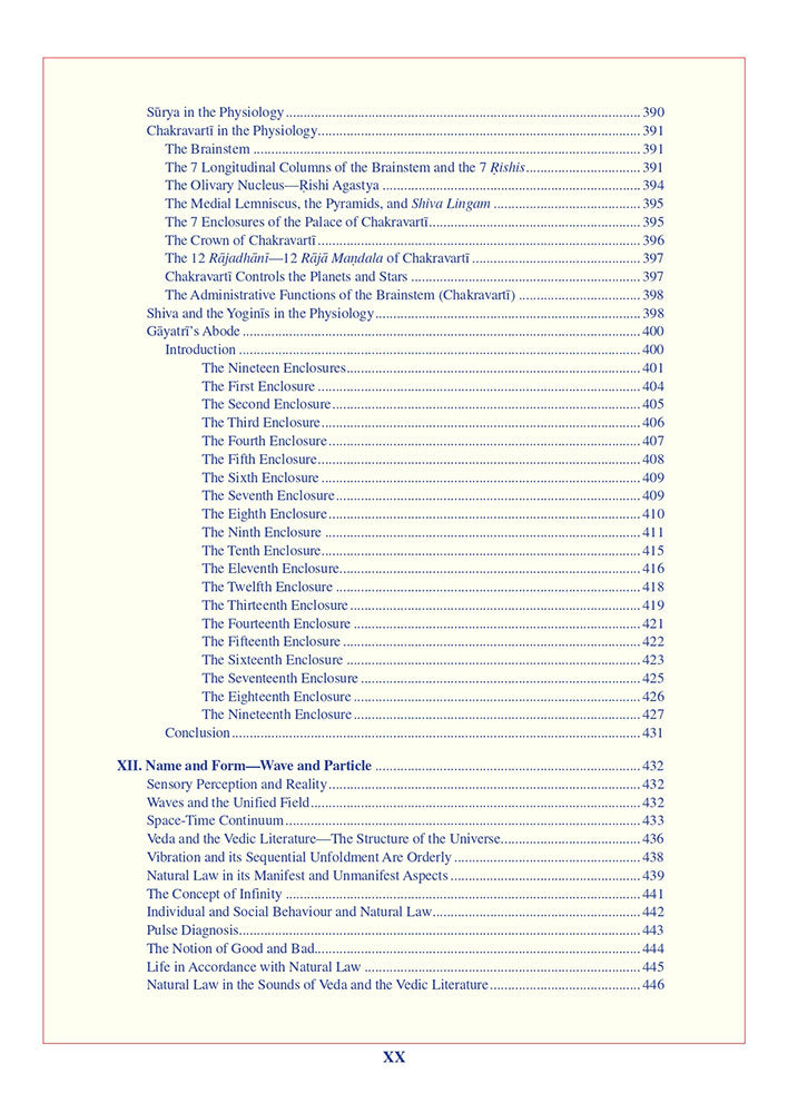 Human Physiology: Expression of Veda and the Vedic Literature