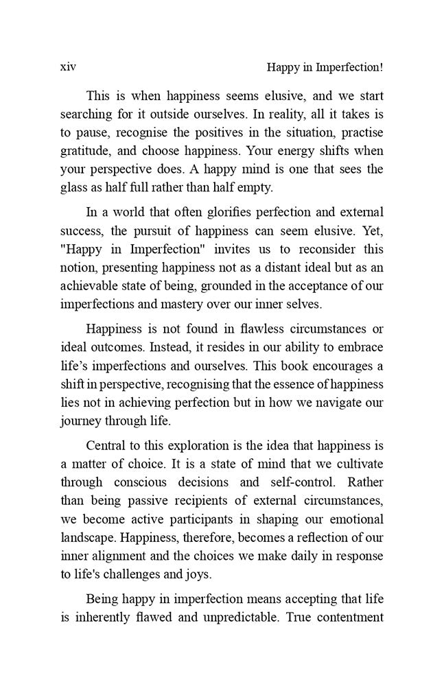 Happyy!! in Imperfection (A Book on Self-Care)