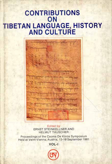 Contributions on Tibetan Language, History and Culture (Vol. I)